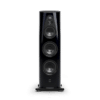 Linn 360 floorstanding speakers in heritage black