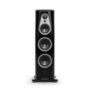 Linn 360 loudspeakers in Piano black and silver