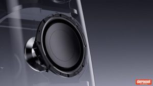 Linn Pistonik drive unit installed inside a Linn 360 loudspeaker
